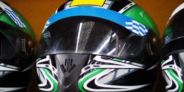 helmet, race, go-karts