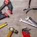 tool, repair, work, metal, roulette, key, wrench, adjustable wrench, set of hexagons, a hammer, clamp, repair, repair, repair, repair, repair, wrench, a hammer