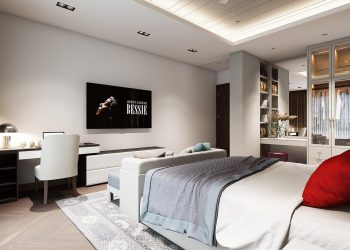 bedroom, interior design, furniture, home, house, room, bed, television, tv, interior, architecture, bedroom, bedroom, bedroom, bedroom, bedroom