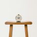 brown wooden table clock at 10 10
