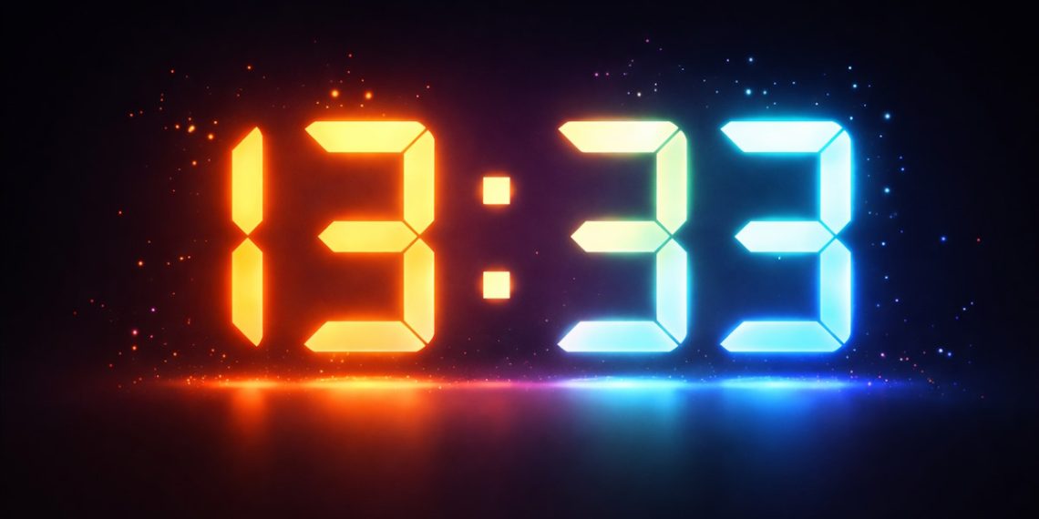 13:33 на часах: значение числовой комбинации