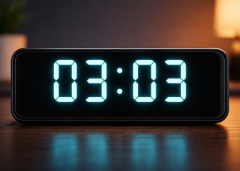 03:03 на часах