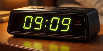 09:09 на часах