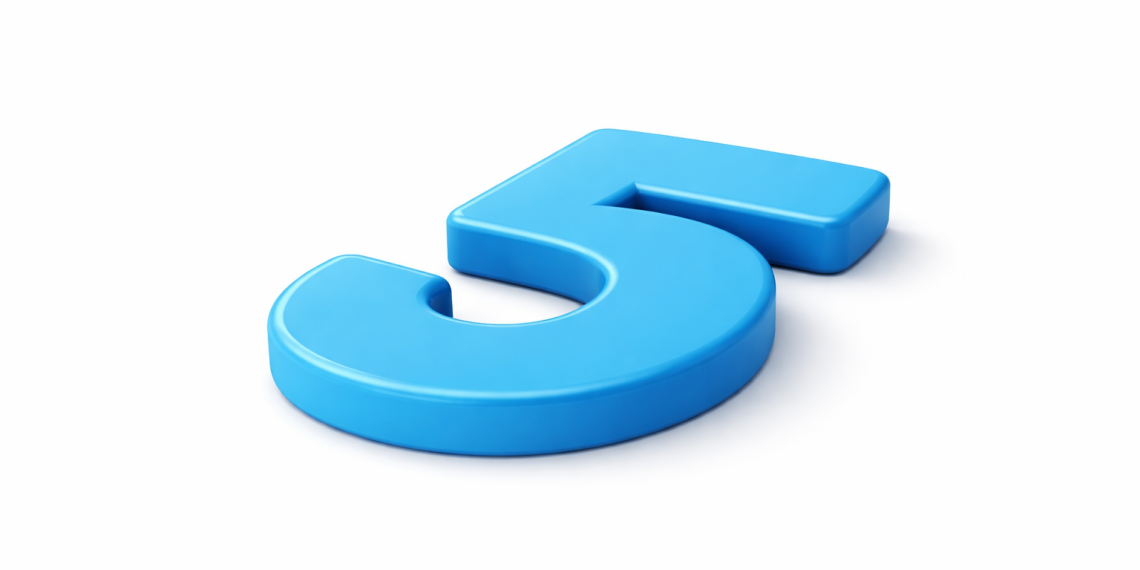 Число 5 в нумерологии