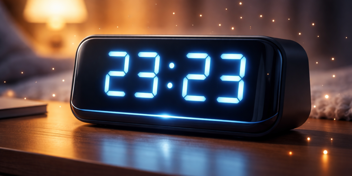 23:23 на часах