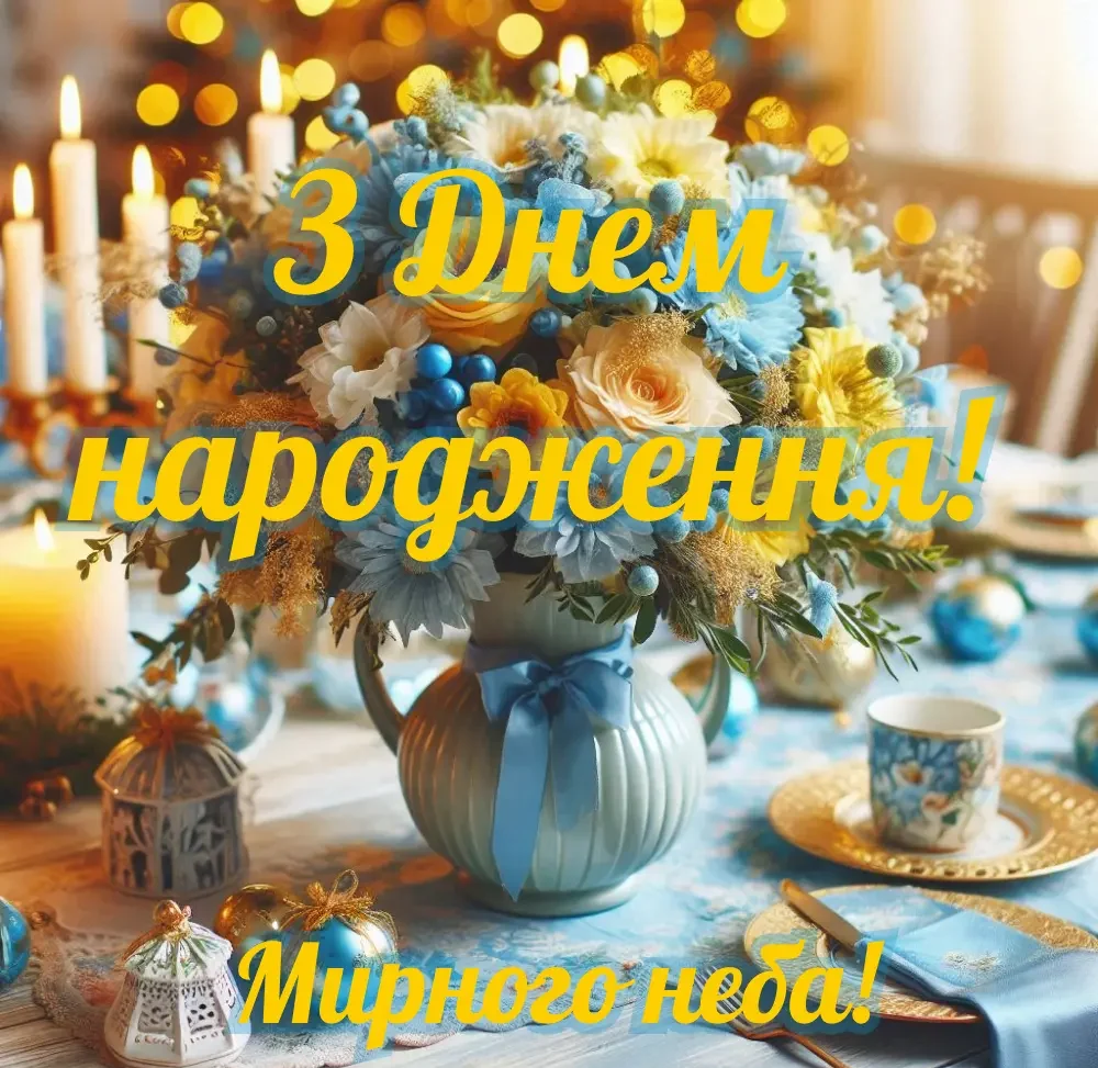 з днем народження мирного неба