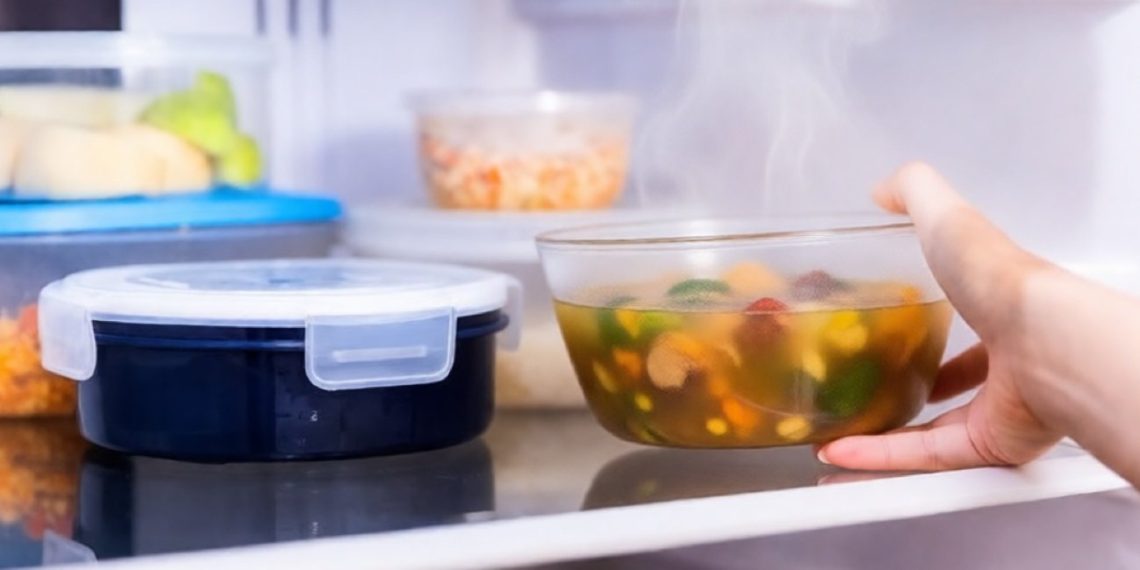 почему нельзя ставить горячее в холодильник
