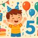 з днем народження 5 років хлопчику